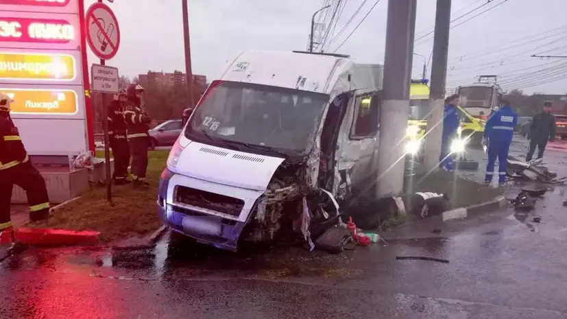 Очевидец ДТП с трамваем и маршрутками в Туле рассказал о плохом состоянии путей