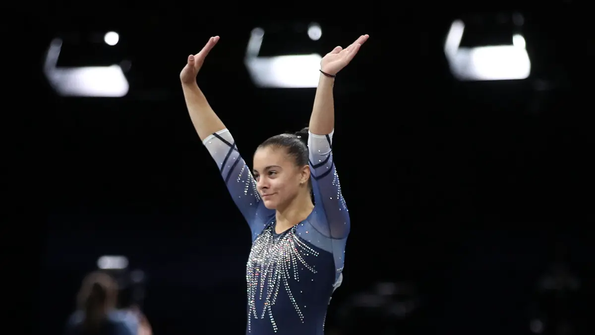 Болгарская гимнастка Георгиева получила тяжелую травму при исполнении прыжка