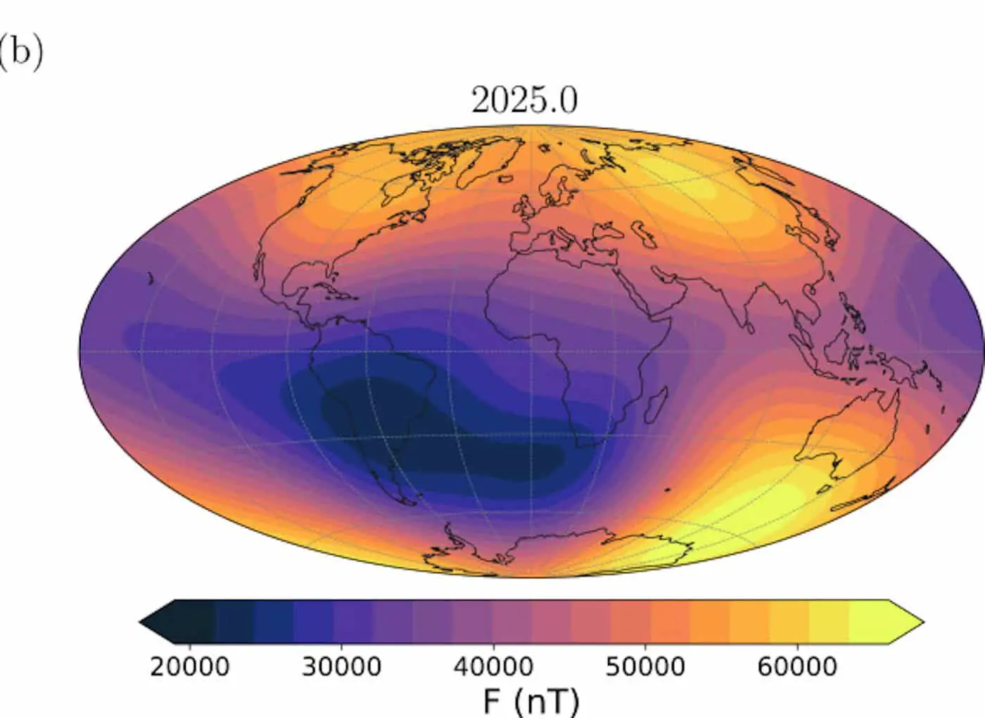 Южно-Атлантическая аномалия раскрывается благодаря миссии Swarm-0