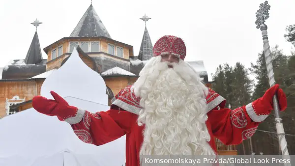 День рождения Деда Мороза отмечают в России