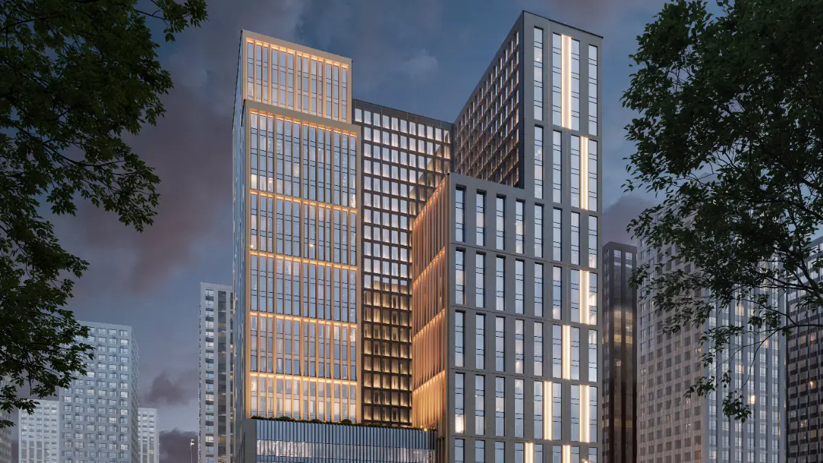 В Метрогородке возводится современный многофункциональный центр по программе МПТ