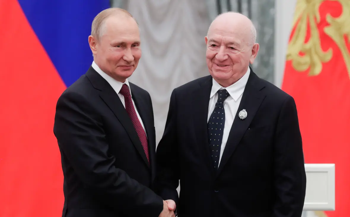 Владимир Путин и Никита Симонян в 2019 году (Михаил Метцель / ТАСС)