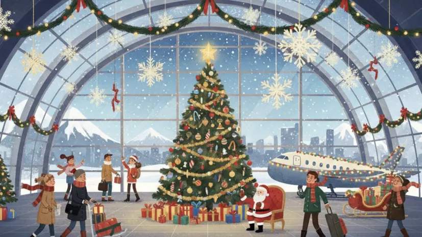 Исследование: больше всего россиян встретят Новый год в пути в Москву