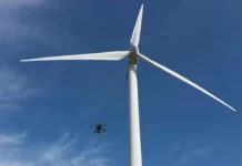 Quali Drone – автономный дрон RWE для инспекции лопастей турбин avtonomnyj dron dlya inspekczii lopastej turbin-todey-ru-0