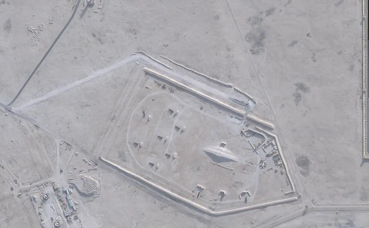 Военно-воздушная база Аль-Удейд (PLANET LABS PBC / Reuters)