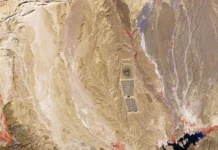 Снимок Sentinel-2 показал электростанцию Noor в горах анти-Атлас snimok 2 pokazal elektrostancziyu v gorah antiatlas-todey-ru-0