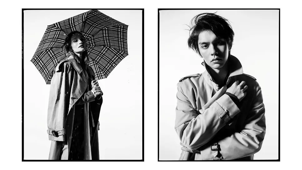 The Trench, Portraits of an Icon: юбилей Burberry с Мосс и Дженнер-0