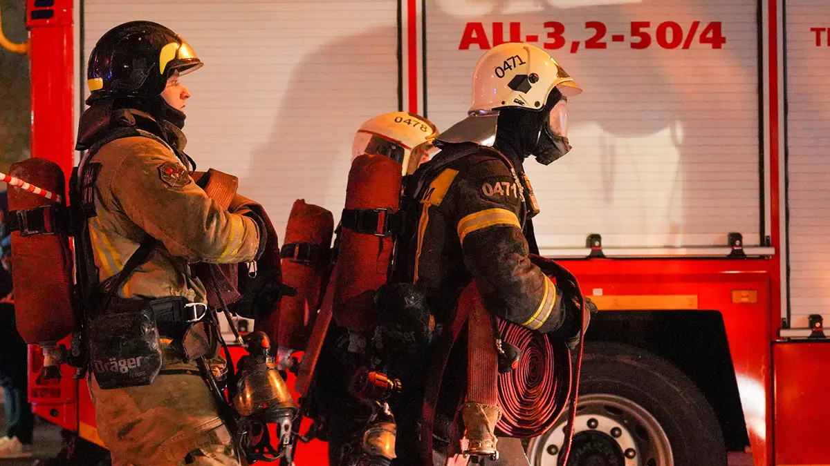 Пожар произошел на территории нефтебазы в Краснодарском крае 