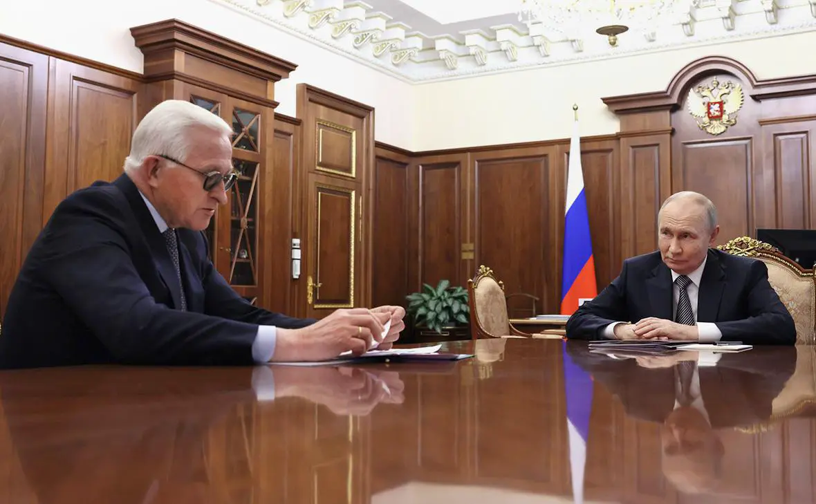 Александр Шохин и Владимир Путин (администрация президента России)