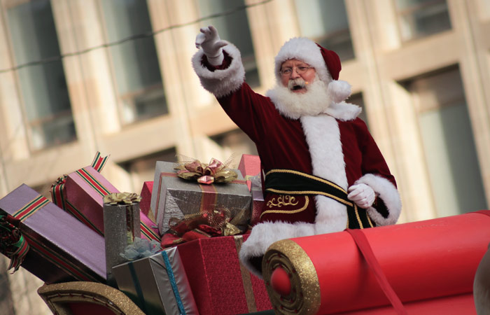 Санта-Клаус начал свое традиционное рождественское кругосветное путешествие