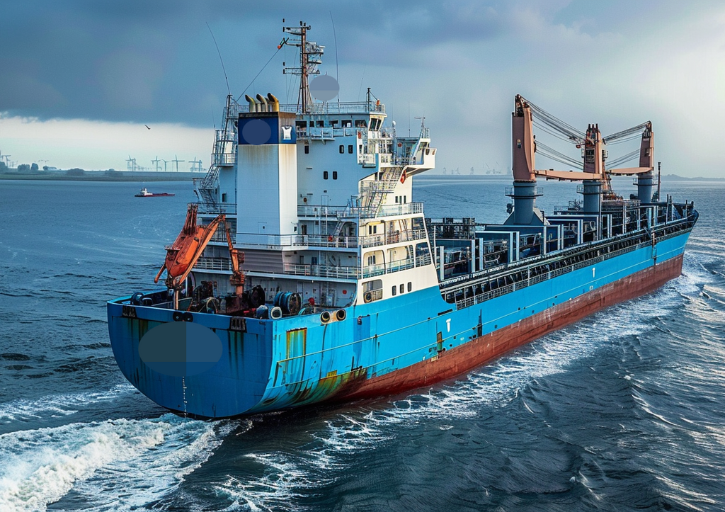 Судно Ursa Major в представлении ИИ