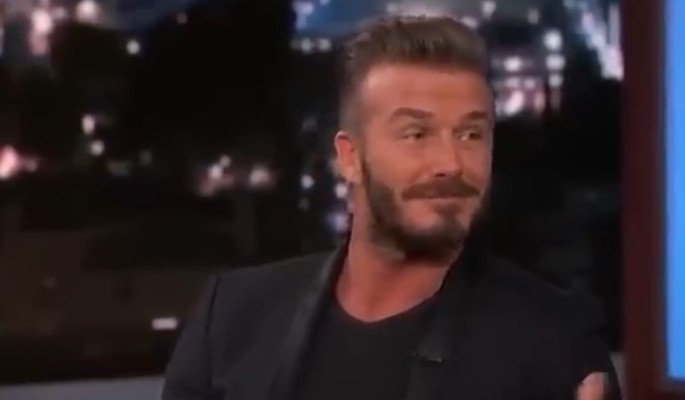 Дэвид Бекхэм показал свой огромный кабачок – фото внутри