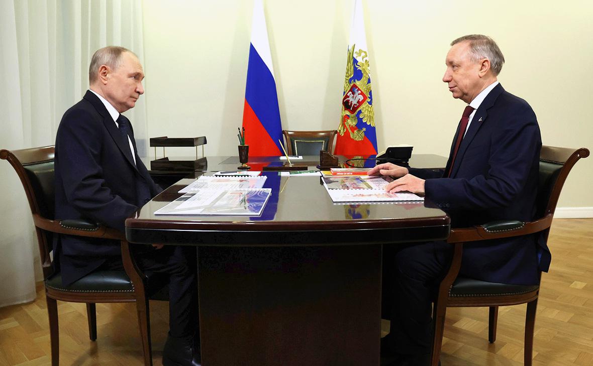 Владимир Путин и Александр Беглов (Администрация Президента России)