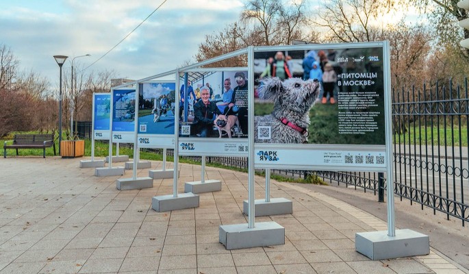 В парках Москвы открылись фотовыставки о питомцах и чудесных растениях