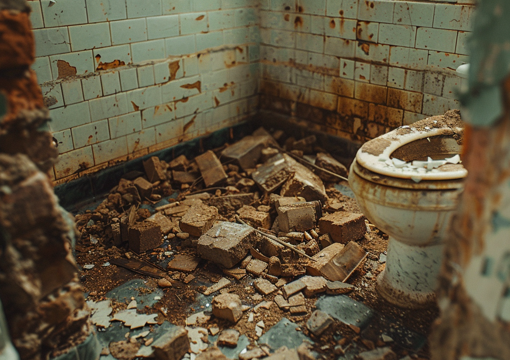 Пенсионерка из Подмосковья живет в вырытых коммунальщиками окопах