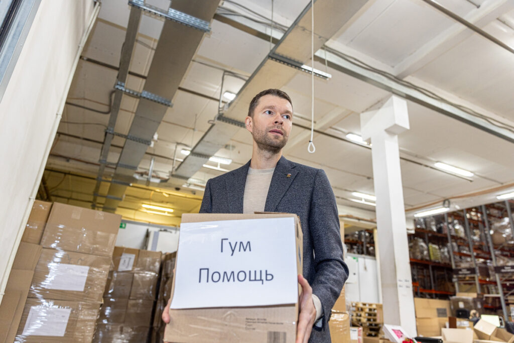 Алексей Вихарев и его команда продолжают гуманитарную работу