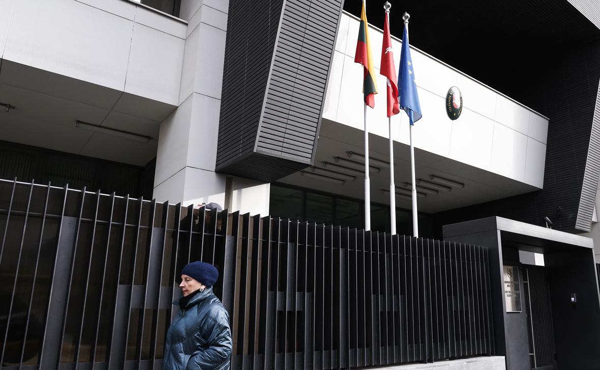 Здание посольства Литвы в Москве (Валерий Шарифулин / ТАСС)