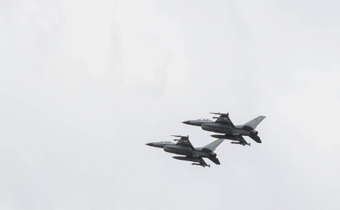 Истребители F-16 ВВС Украины (Anadolu / Reuters)