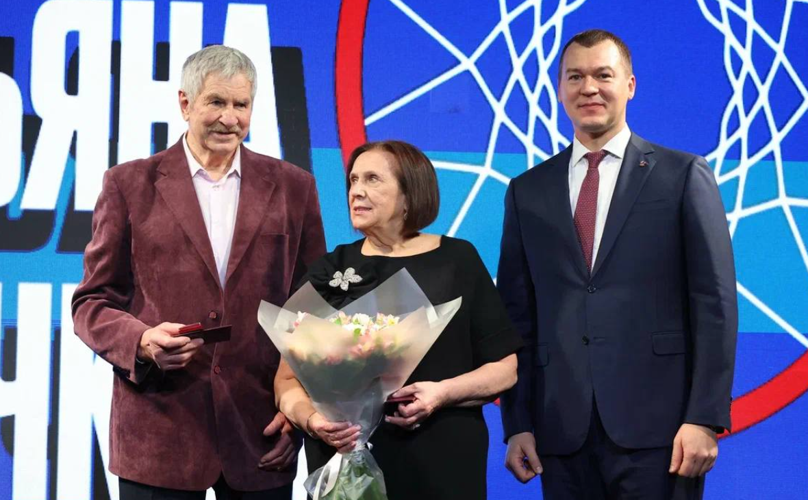 Иван Едешко, Татьяна Овечкина и Михаил Дегтярев (Телеграм-канал Михаила Литвина)