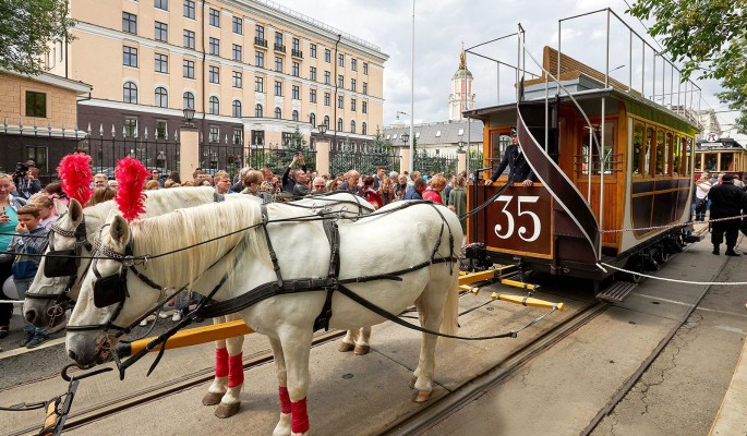 Парад ретротранспорта на Чистопрудном бульваре 13 июля возглавит конка