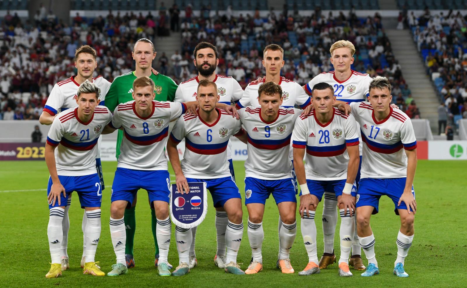 Футболисты сборной России (ТАСС)