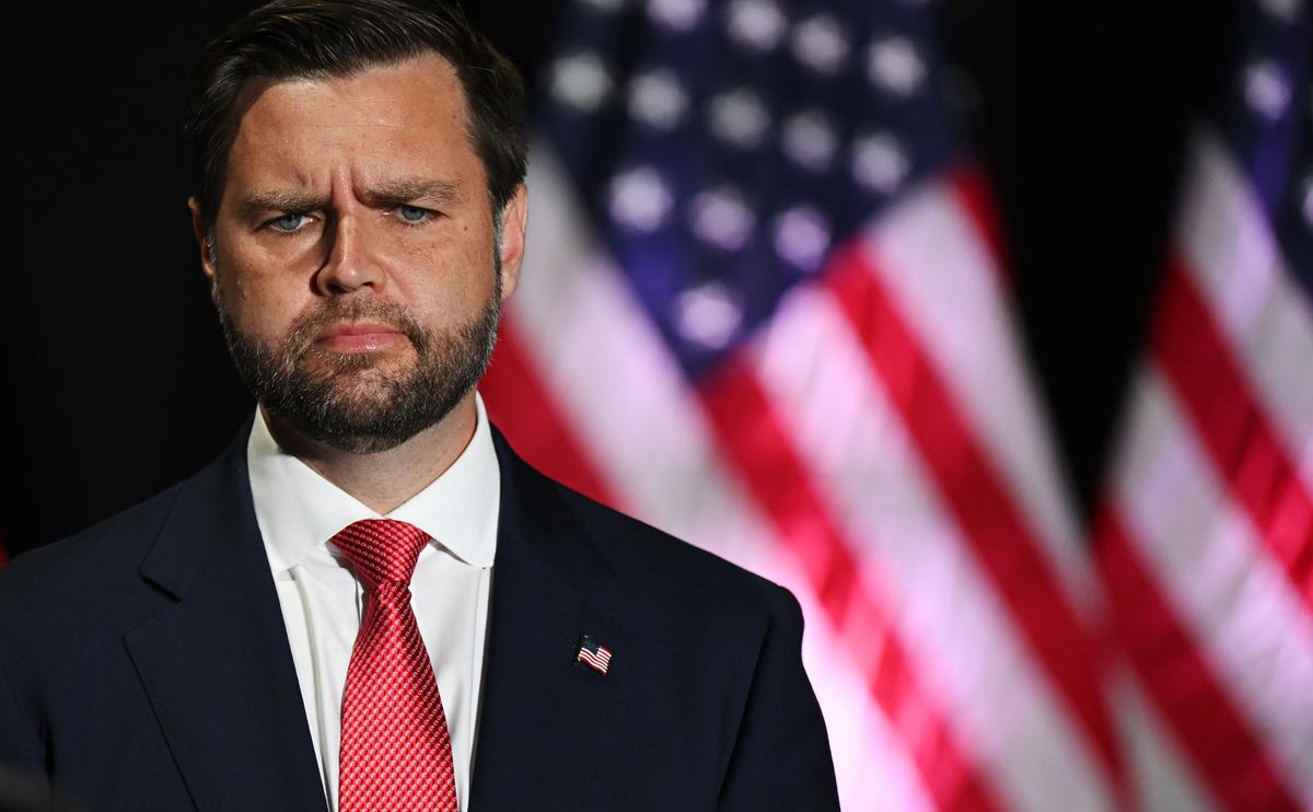 Вице-президент США Джей Ди Вэнс (Drew Hallowell / Getty Images)