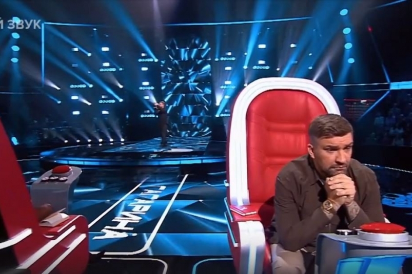 Баста слушает выступление Владимира Гринченко ОAO "Первый канал"