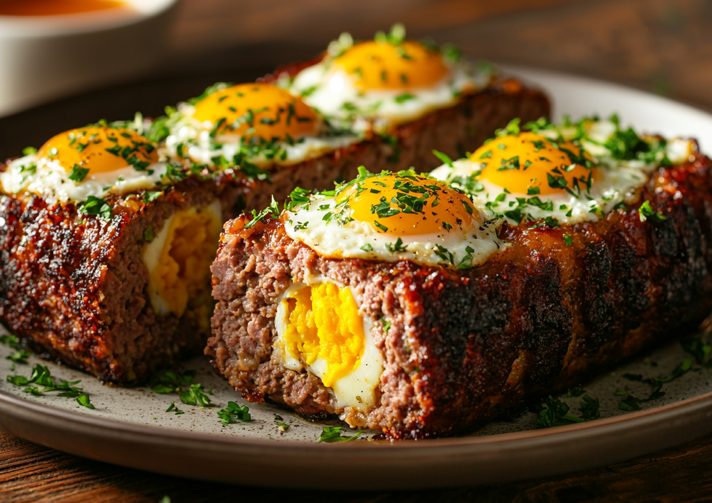 Мясной рулет с сюрпризом внутри! Полчаса — и вкусный ужин готов!