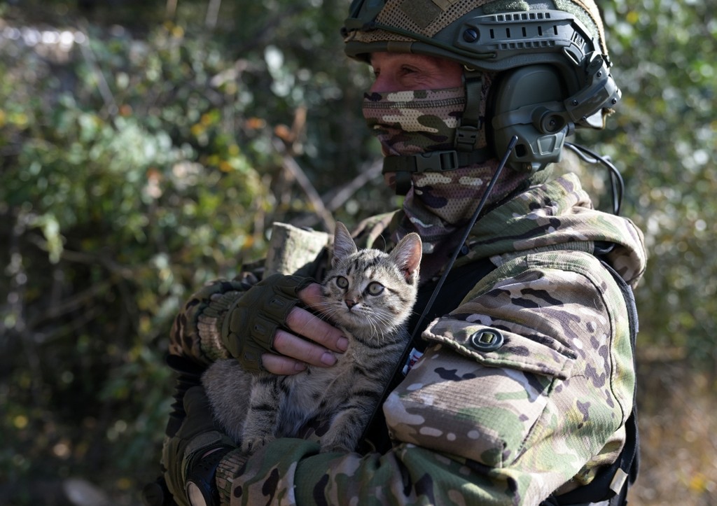 Военнослужащий ВС РФ в зоне специальной военной операции