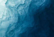 AbstractArtBluePaintBackgroundWithLiquidFluidGrungeTexture