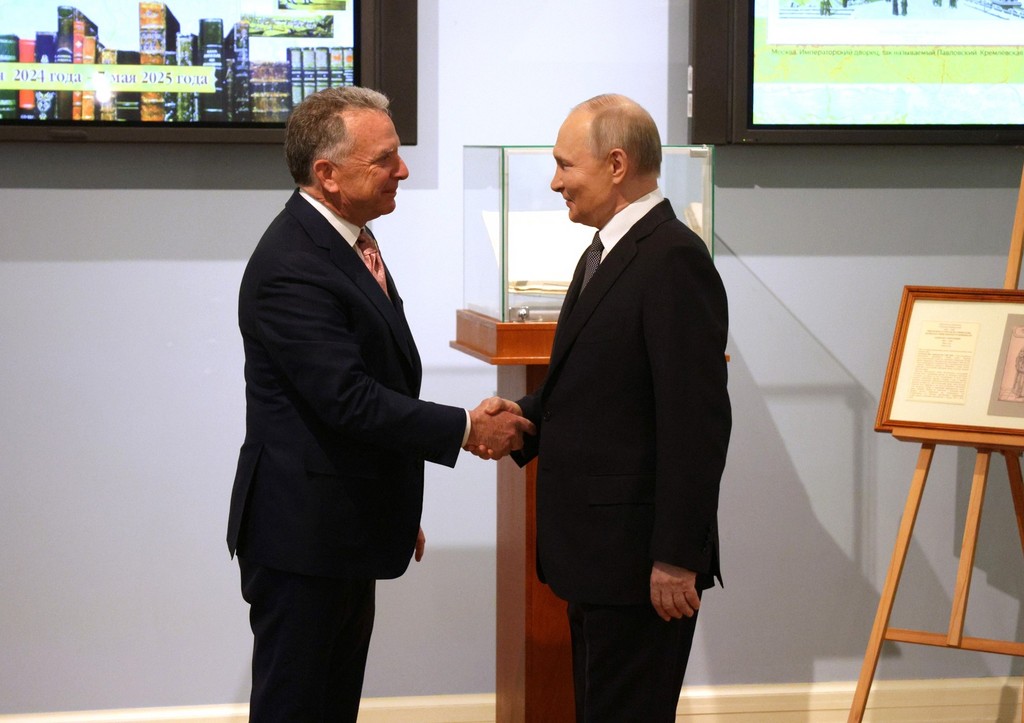 Стивен Уиткофф, Владимир Путин