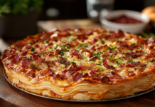 Слоёный пирог «Чиполлино» с беконом и сыром - шедевр с начинкой sloyonyj pirog chipollino s bekonom i syrom shedevr s nachinkoj-obzone-su-174471237900-0