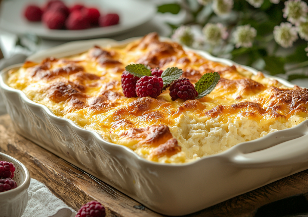 Творожная запеканка «Облако»! Без муки и без мороки — вкусняшка на столе