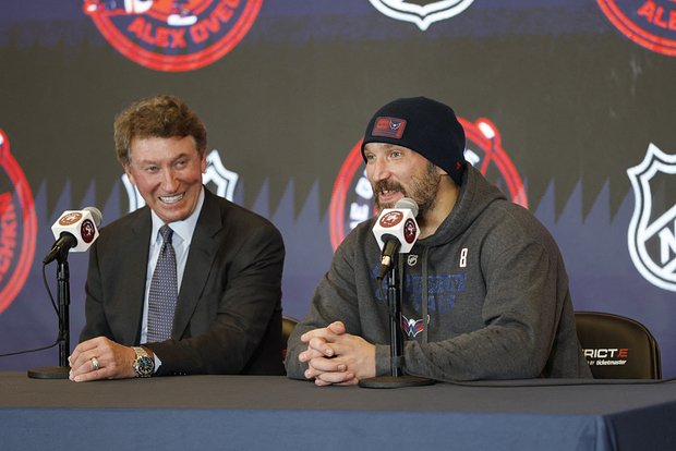 Уэйн Гретцки и Александр Овечкин