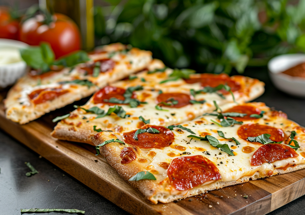 Мини-пиццы на хлебцах: обалденная быстрая закуска для дружеских посиделок