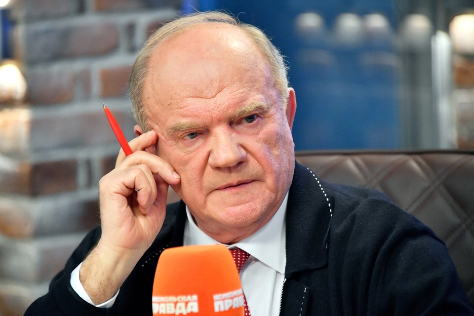 Руководитель фракции КПРФ Геннадий Зюганов