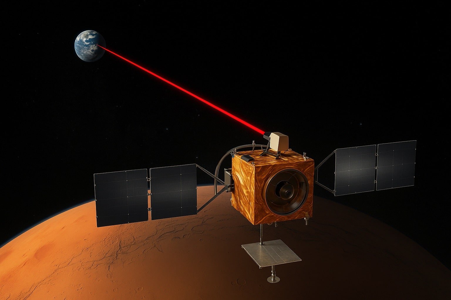 NASA и Mars Climate Database (MCD) открывают путь к стабильной лазерной связи на Марсе-0