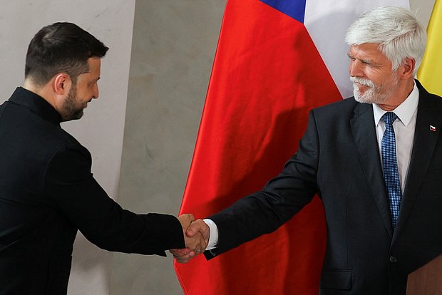 Владимир Зеленский и Петр Павел