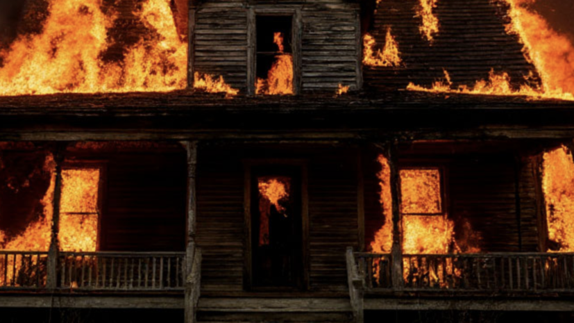 В Новосибирской области школьница вывела двух братьев из горящего дома