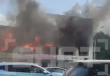 В ТЦ «Пионер» в Королёве появилось новое сообщение о пожаре и эвакуации v tcz pioner v korolyove poyavilos novoe soobshhenie o pozhare i evakuaczii-obzone-su-174818080700-0