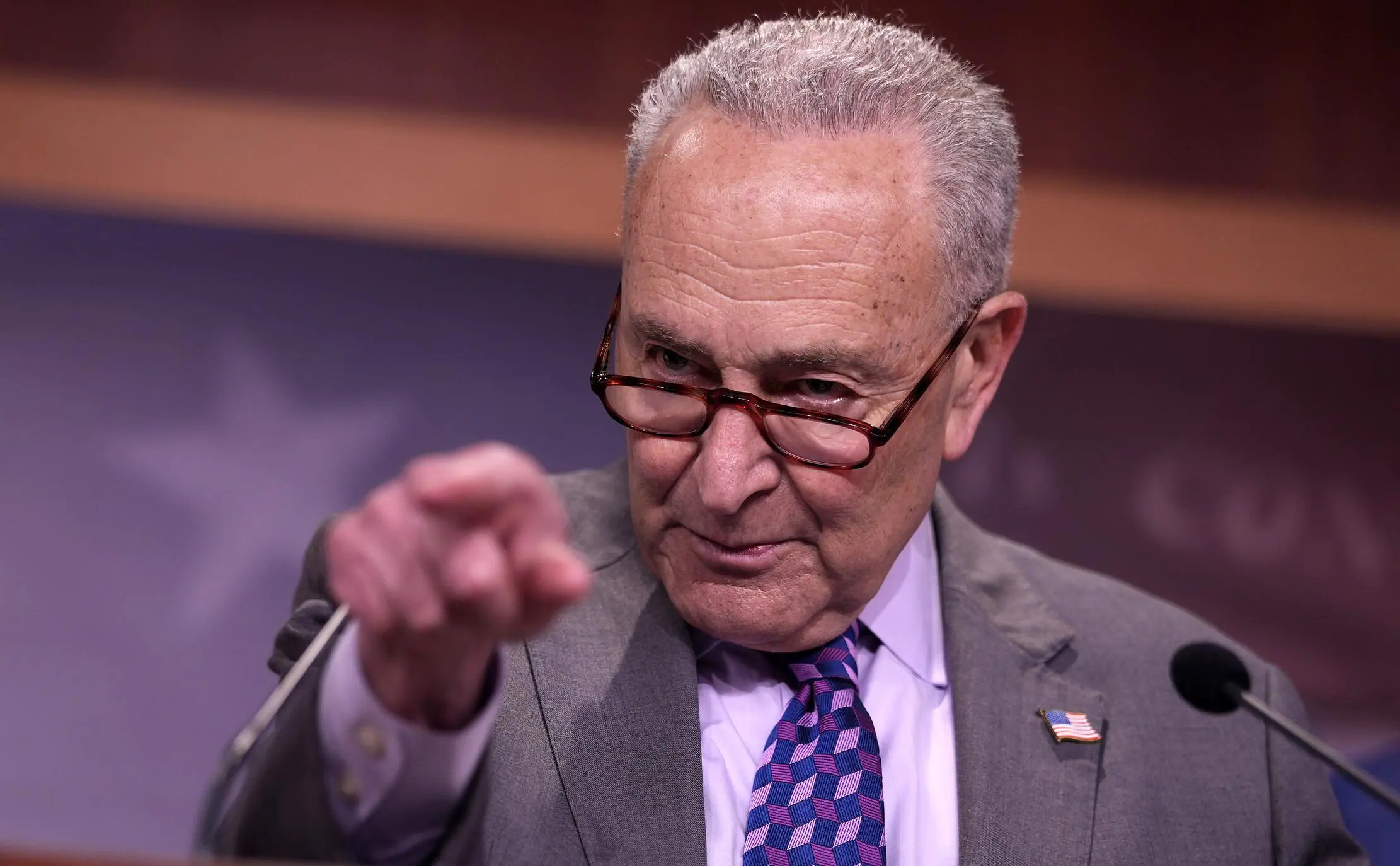 Чак Шумер (Kevin Dietsch / Getty Images)