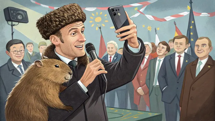 «Наш двойной агент»: Макрона высмеяли за публикацию видео с лидерами G7 под российскую песню