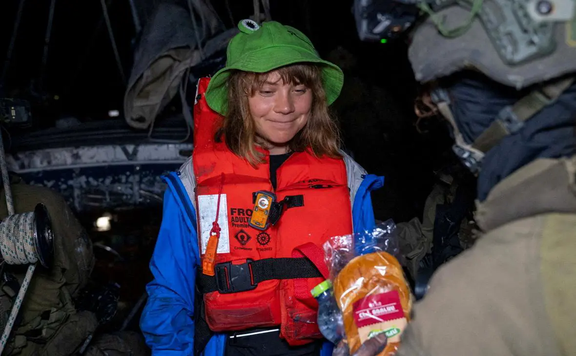 Грета Тунберг (israelmfa / X)