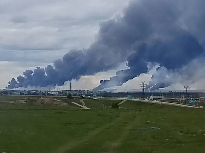 Дроны впервые прилетели в Сибирь | Источник: svodka38 / T.me