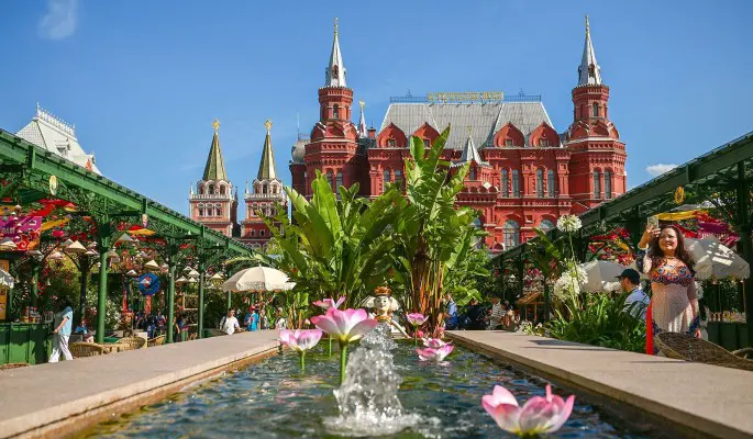 Фестиваль вьетнамской культуры проходит в самом центре Москвы