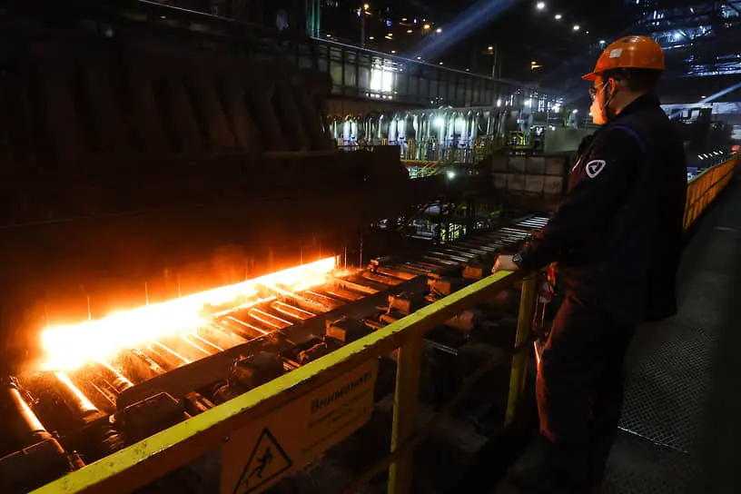 Завод «Северстали» в Череповце