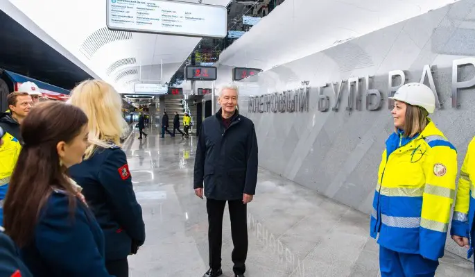 Собянин: Более 30 тысяч рабочих мест создали в метрополитене за 10 лет
