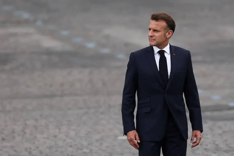 Президент Франции Эмманюэль Макрон
