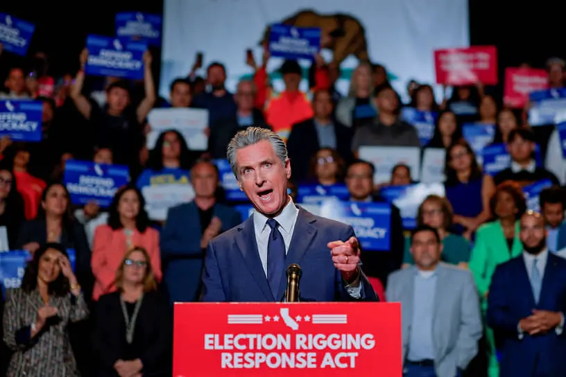 Губернатор Калифорнии Гэвин Ньюсом