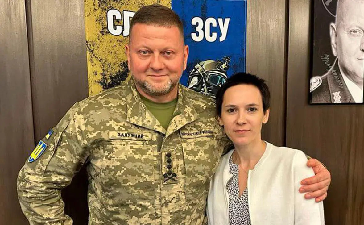 Валерий Залужный и Оксана Тороп (torop.oksana / Facebook (входит в корпорацию Meta, признана экстремистской и запрещена в России))